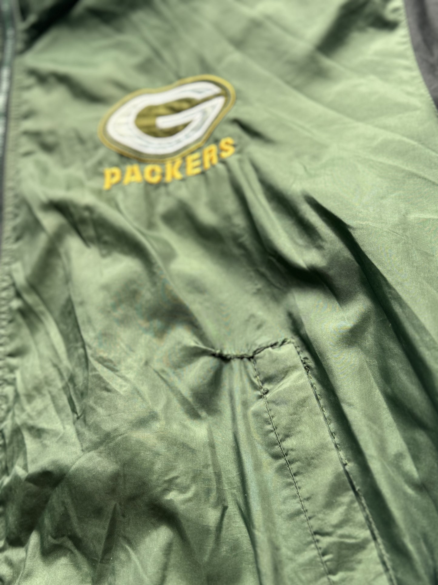 Pro Layer Track Jacket Green Bay Packers Jacket L - (6/10)