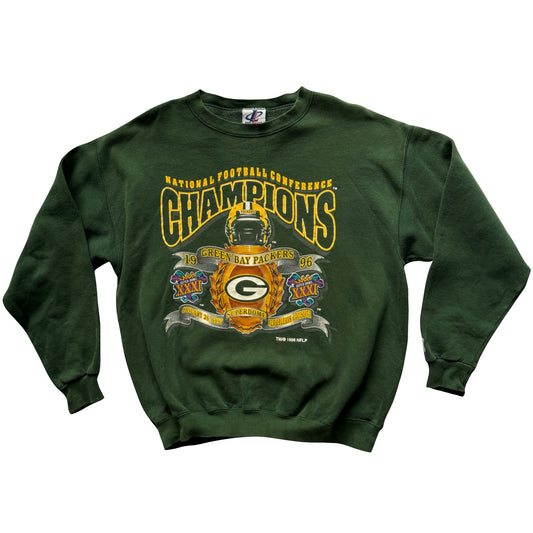 1996 Green Bay Packers Super Bowl XXXI Sweatshirt M (9/10)