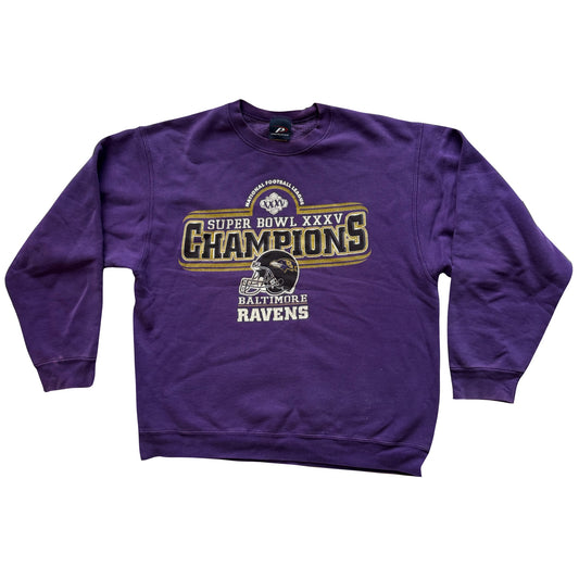 Baltimore Ravens Super Bowl sweatshirt L - (7/10)