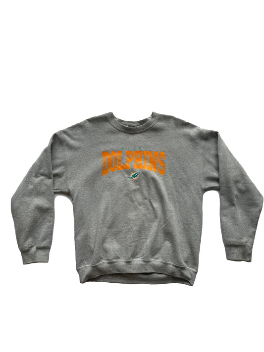 NFL Miami Dolphins light sweatshirt grey L (8/10)