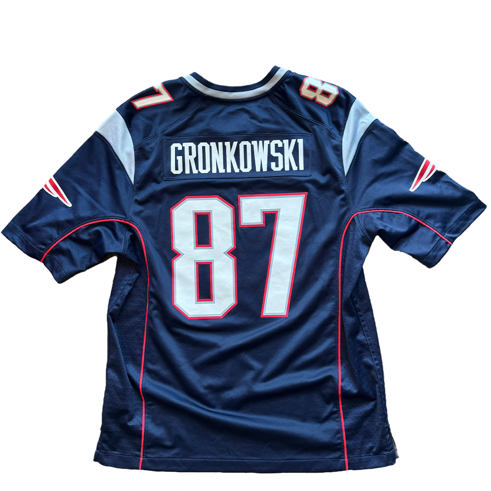 New England Patriots Rob Gronkowski Jersey L - (9/10)