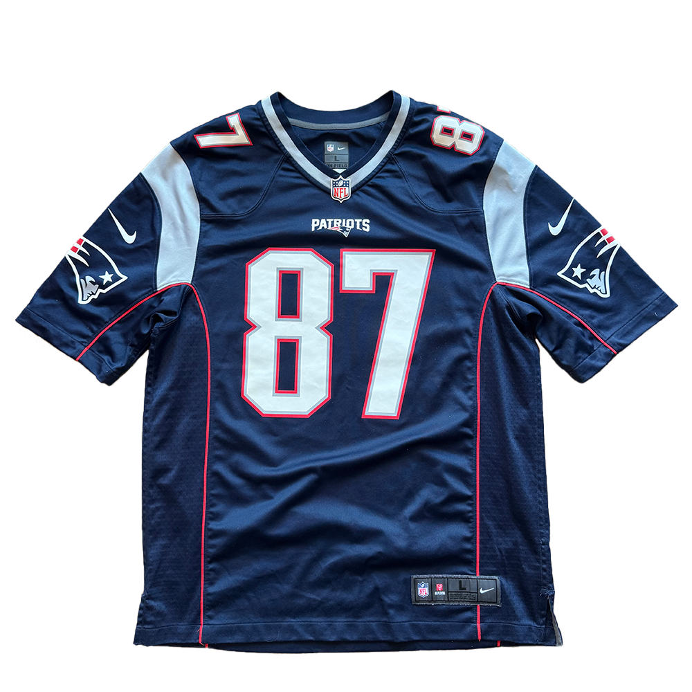 New England Patriots Rob Gronkowski Jersey L - (9/10)