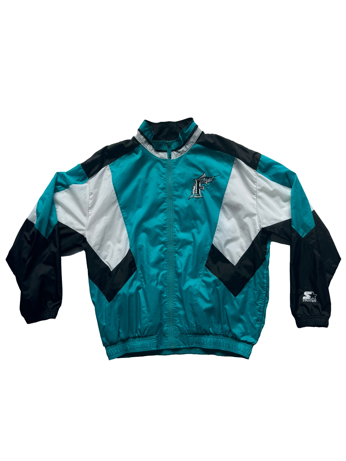 Starter Track Jacket Florida Marlins L - (10/10)