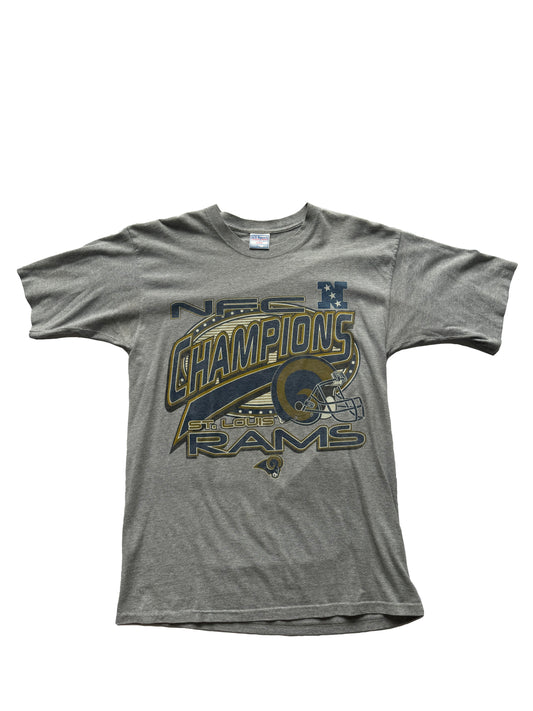 NFC Champions St Louis Rams T-Shirt L - (8/10)